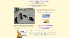 Desktop Screenshot of pacificanimal.org